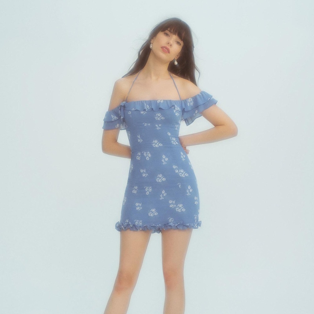 Reformation veranda dress sz 0